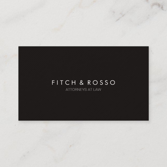 PurePro No18 Subtle Stripes Business Card (Front)