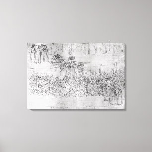 Purgatory, from 'The Divine Comedy' by Dante Canvas Print