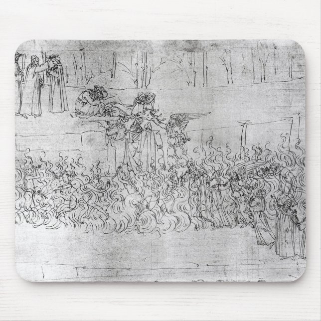 Purgatory, from 'The Divine Comedy' by Dante Mouse Mat (Front)