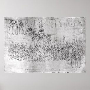 Purgatory, from 'The Divine Comedy' by Dante Poster