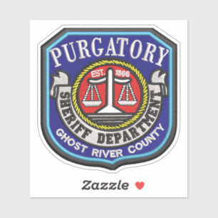 Purgatory Sheriff sticker