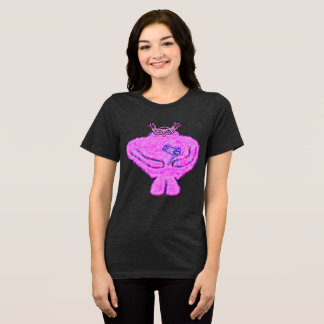 Purim פּוּרִים Grogger the Golem Esther Tri-Blend Shirt