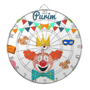 purim dartboard