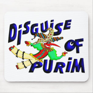 Purim Disguise Mouse Mat