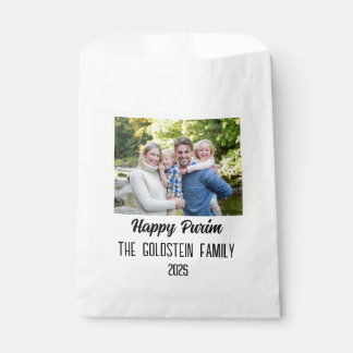 Purim Family Photo Costume Family Name Favour Bags