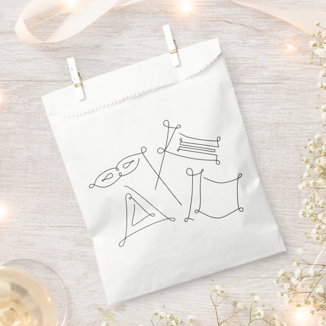 Purim Favour Bags (Clipped)