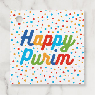 Purim Favour Tag