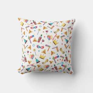 Purim Festival Kids Party Cute Clown Carnival Cushion