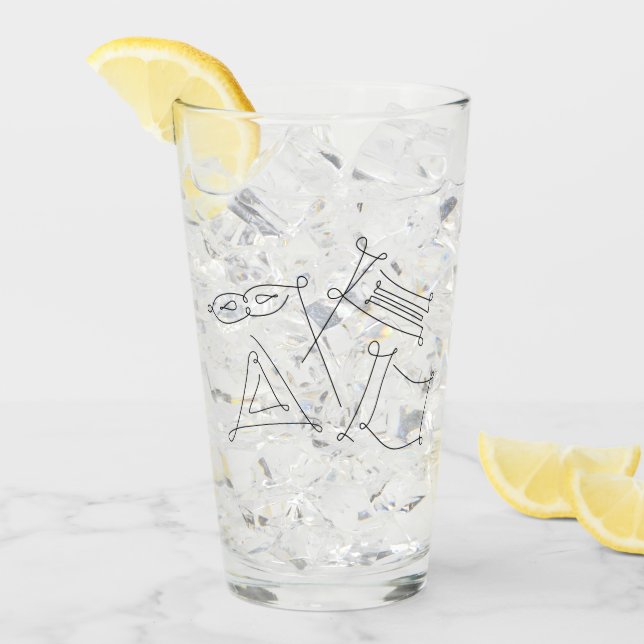 Purim Glass (Front Ice)