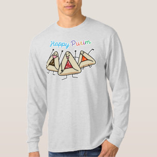 Purim hamantaschen pastry Sameach Oznei Haman T-Shirt