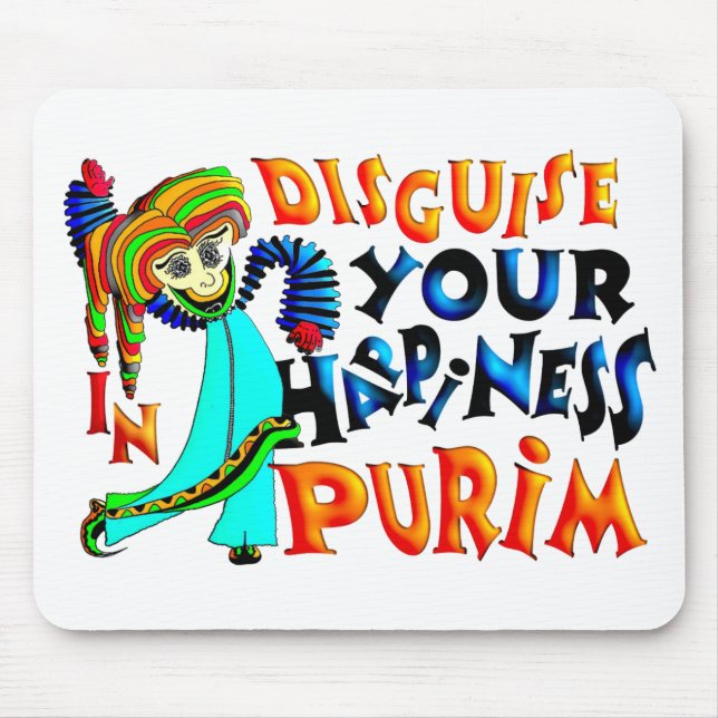 Purim Mouse Mat (Front)