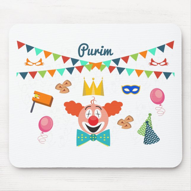 purim mouse mat (Front)