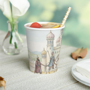 Purim Palace Festive Party Paper Cups
