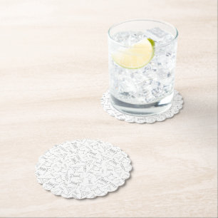 Purim Paper Coaster