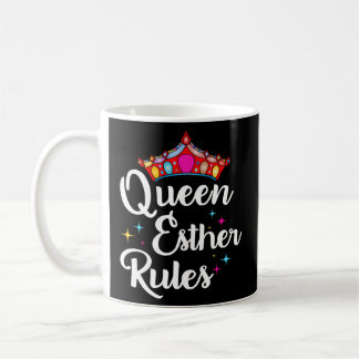 Purim Party Queen Esther Rules Coffee Mug