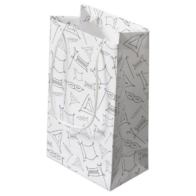 Purim Small Gift Bag (Back Angled)