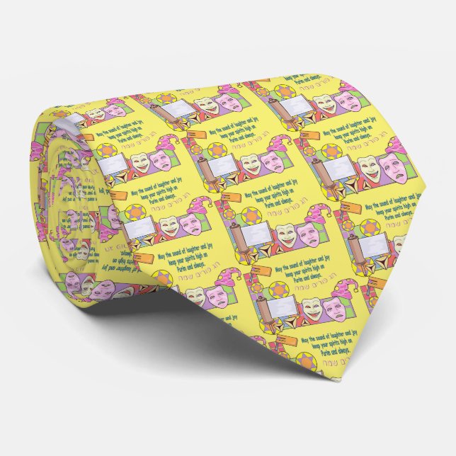Purim Tie (Rolled)