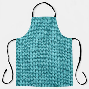 Purist blue texture apron