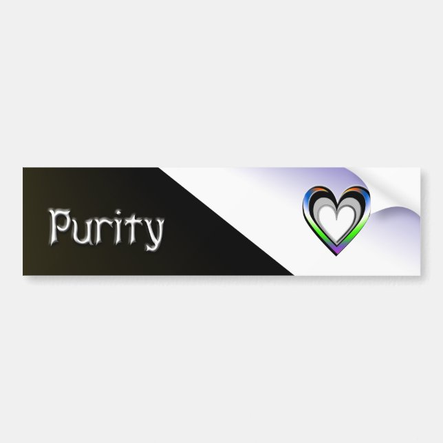 Purity Bumper Sticker (Front)