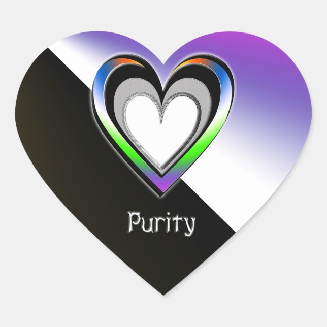 Purity Heart Sticker (Front)