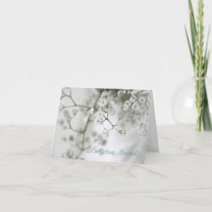 Purity Save The Date Note Card