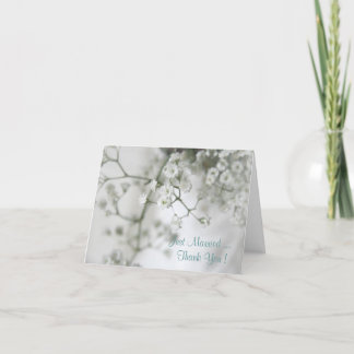 Purity Wedding Thank You Card