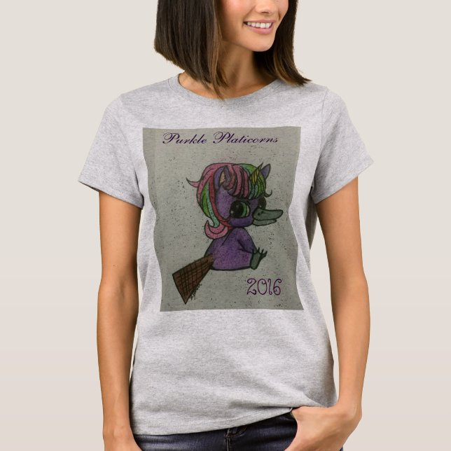 PurklePlaticorns Team Shirt 2016 (Front)