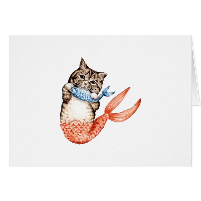 Purmaid Cat Mermaid (Front Horizontal)