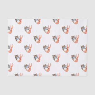 Purmaid Cat Mermaid Tissue Paper