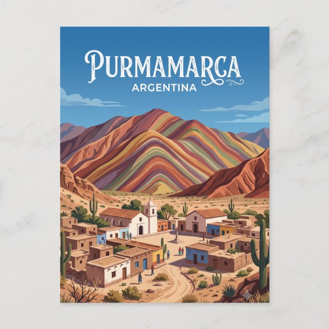 Purmamarca Argentina Postcard (Front)
