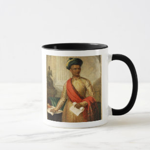 Purniya, Chief Minister of Mysore, c.1801 (oil on Mug