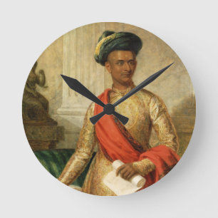 Purniya, Chief Minister of Mysore, c.1801 (oil on Round Clock