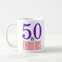 Purple 50 and Fabulous Gift