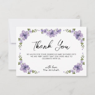 Purple A Little Wildflower Is On The Way Thank You