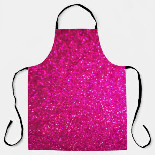 Purple abstract background with bokeh defocused li apron