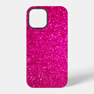 Purple abstract background with bokeh defocused li iPhone 12 case