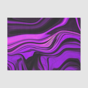 Purple Abstract Design Tissue Paper