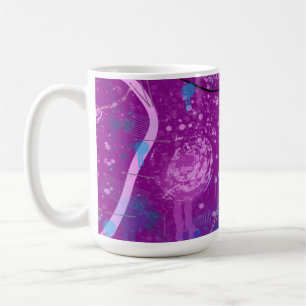 Purple Abstract Dreamscape  Coffee Mug