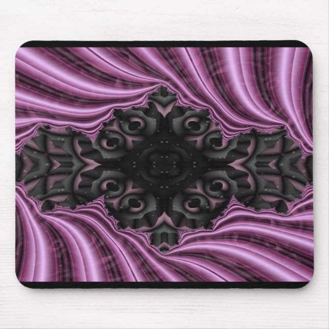 Purple abstract mouse mat (Front)