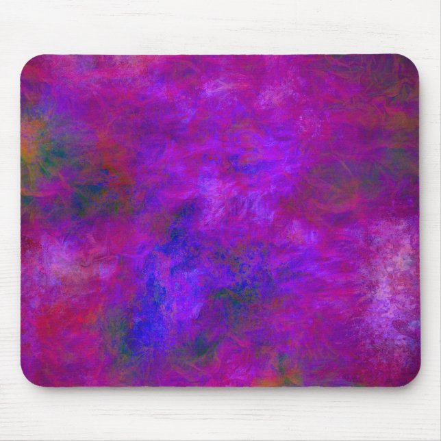 Purple Abstract Mousepad (Front)