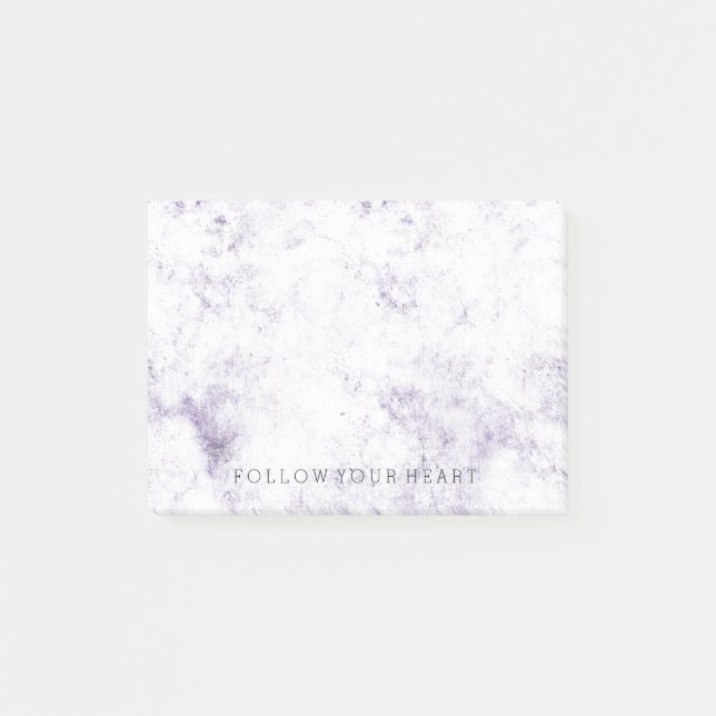 Purple Abstract Post-it Notes (Front)