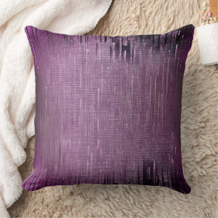Purple abstract texture cushion