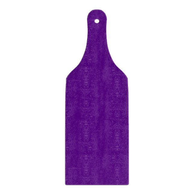 Purple Accent Colour Decor Customisable Cutting Board (Front)