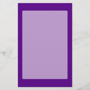 Purple Accent Colour Decor Customisable Stationery