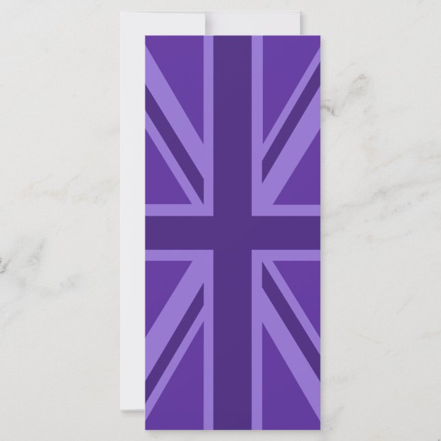 Purple Accent Union Jack Decor (Front)