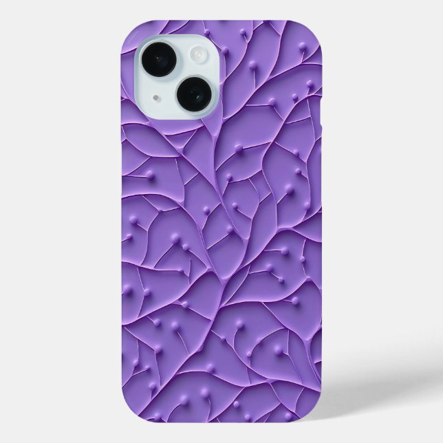 Purple Aesthetic Feminine iPhone Case Style (Back)