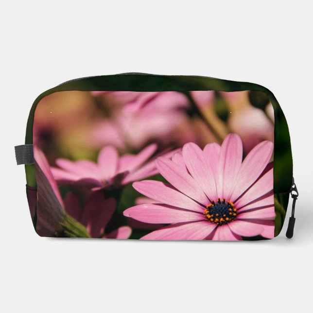 Purple African Daisy Dopp Kit (Front)
