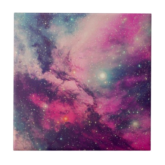 Purple Afterglow Galaxy Tile (Front)