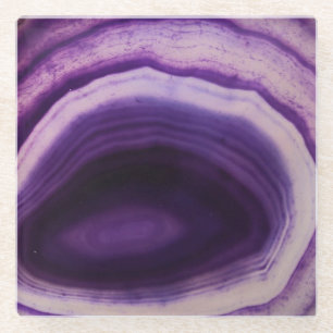 Purple Agate Coaster
