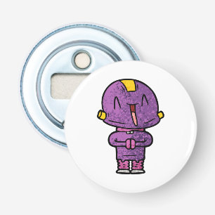 purple alien bottle opener